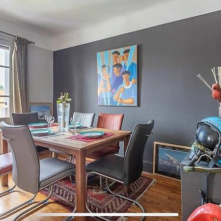 Appartamento Exceptionnel 3 Pieces Art Deco En Dernier Etage Avec Garage Prive Centre Biarritz Esterno foto